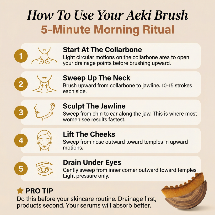 Lymphatic Face Brush